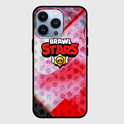 Чехол для iPhone 13 Pro Brawl stars geometry smoke, цвет: 3D-черный