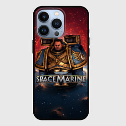 Чехол для iPhone 13 Pro Warhammer 40000 space marine 2 Captain Titus, цвет: 3D-черный