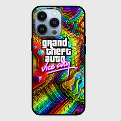 Чехол для iPhone 13 Pro GTA casino steel, цвет: 3D-черный