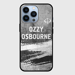 Чехол для iPhone 13 Pro Ozzy Osbourne - grey gradient посередине, цвет: 3D-черный