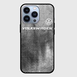 Чехол для iPhone 13 Pro Volkswagen - grey gradient посередине, цвет: 3D-черный