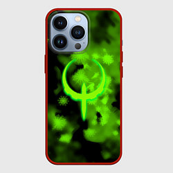 Чехол для iPhone 13 Pro Квейк кислотная зима, цвет: 3D-красный