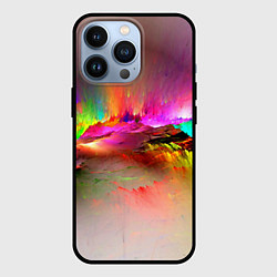 Чехол для iPhone 13 Pro Грозовые краски всплеск, цвет: 3D-черный