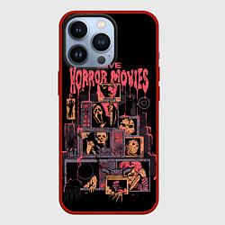 Чехол для iPhone 13 Pro Love horror movies, цвет: 3D-красный