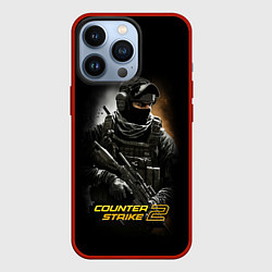 Чехол iPhone 13 Pro Counter strike спецназовец
