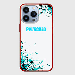 Чехол для iPhone 13 Pro Palworld краски, цвет: 3D-красный
