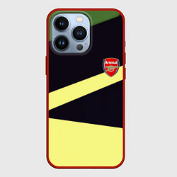 Чехол для iPhone 13 Pro Arsenal geometry, цвет: 3D-красный