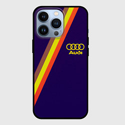 Чехол для iPhone 13 Pro AUDI line sport, цвет: 3D-черный