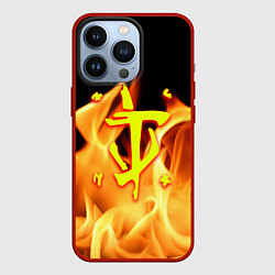 Чехол для iPhone 13 Pro DOTA storm, цвет: 3D-красный