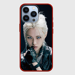 Чехол для iPhone 13 Pro Stray Kids Felix Giant concept, цвет: 3D-красный