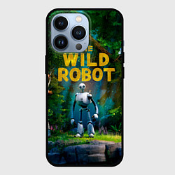 Чехол для iPhone 13 Pro Дикий робот в лесу, цвет: 3D-черный