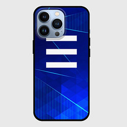 Чехол для iPhone 13 Pro OneRepublic blue poly, цвет: 3D-черный