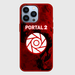 Чехол для iPhone 13 Pro Portal2 огненный стиль, цвет: 3D-красный