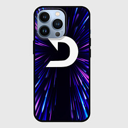 Чехол для iPhone 13 Pro Deadlock neon energy, цвет: 3D-черный