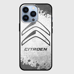 Чехол для iPhone 13 Pro Citroen - white gradient, цвет: 3D-черный