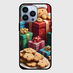 Чехол для iPhone 13 Pro Рождественское печенье, цвет: 3D-черный