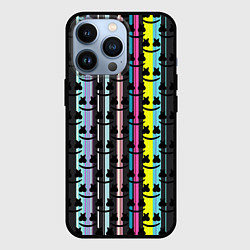 Чехол для iPhone 13 Pro Marshmello dj pattern line, цвет: 3D-черный