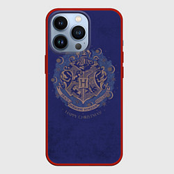 Чехол iPhone 13 Pro Happy Christmas - Hogwarts