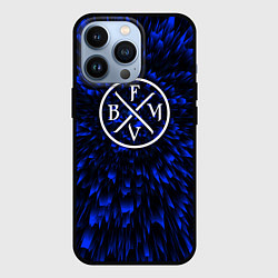 Чехол для iPhone 13 Pro Bullet For My Valentine blue energy, цвет: 3D-черный