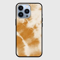 Чехол для iPhone 13 Pro Коричневый тай дай, цвет: 3D-черный