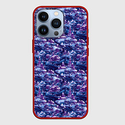 Чехол для iPhone 13 Pro Готическая ночь на Рождество, цвет: 3D-красный