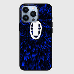 Чехол для iPhone 13 Pro Spirited Away blue energy, цвет: 3D-черный