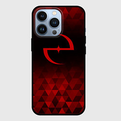 Чехол для iPhone 13 Pro Evanescence red poly, цвет: 3D-черный