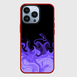 Чехол iPhone 13 Pro Абстрактный фиолетовый огонь