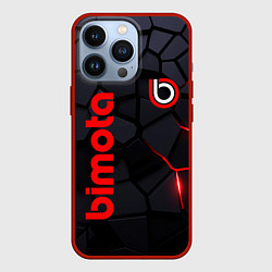 Чехол для iPhone 13 Pro Bimoto - плиты с эффектом свечения, цвет: 3D-красный
