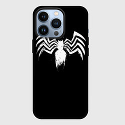 Чехол для iPhone 13 Pro Venom - logo, цвет: 3D-черный