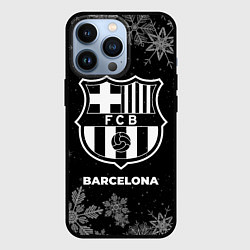 Чехол для iPhone 13 Pro Снежный Barcelona, цвет: 3D-черный