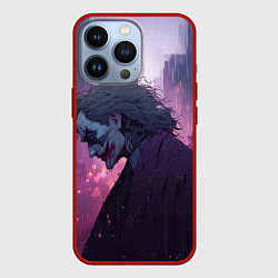 Чехол для iPhone 13 Pro Joker - art, цвет: 3D-красный