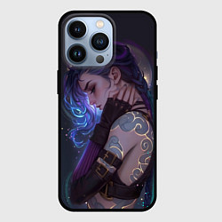 Чехол для iPhone 13 Pro Джинкс сияние, цвет: 3D-черный