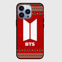 Чехол для iPhone 13 Pro BTS new year, цвет: 3D-черный