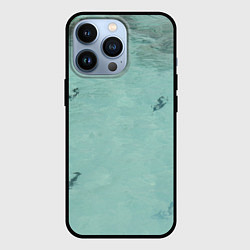 Чехол для iPhone 13 Pro Лагуна sea, цвет: 3D-черный