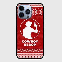 Чехол для iPhone 13 Pro Новогодний Cowboy Bebop, цвет: 3D-черный