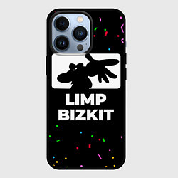 Чехол для iPhone 13 Pro Limp Bizkit конфети, цвет: 3D-черный