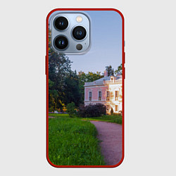 Чехол для iPhone 13 Pro Дворец Петра III в Ораниенбауме, цвет: 3D-красный