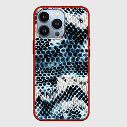 Чехол для iPhone 13 Pro Змеиный тренд, цвет: 3D-красный