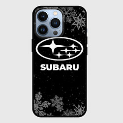 Чехол для iPhone 13 Pro Снежный Subaru, цвет: 3D-черный