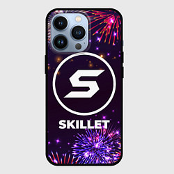 Чехол для iPhone 13 Pro Праздничный Skillet, цвет: 3D-черный