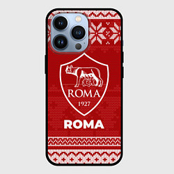 Чехол для iPhone 13 Pro Новогодний Roma, цвет: 3D-черный