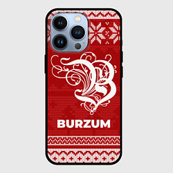 Чехол для iPhone 13 Pro Новогодний Burzum, цвет: 3D-черный