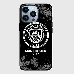 Чехол для iPhone 13 Pro Снежный Manchester City, цвет: 3D-черный