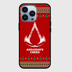 Чехол для iPhone 13 Pro Assassins Creed new year, цвет: 3D-черный