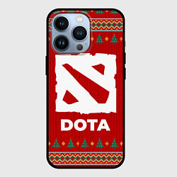 Чехол для iPhone 13 Pro Dota new year, цвет: 3D-черный