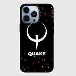 Чехол для iPhone 13 Pro Quake конфети, цвет: 3D-черный