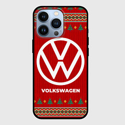 Чехол для iPhone 13 Pro Volkswagen new year, цвет: 3D-черный