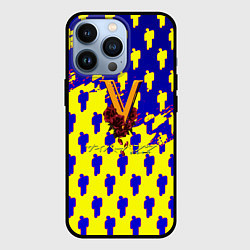 Чехол для iPhone 13 Pro Cyberpunk 2077 human, цвет: 3D-черный