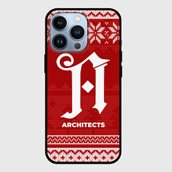 Чехол для iPhone 13 Pro Новогодний Architects, цвет: 3D-черный